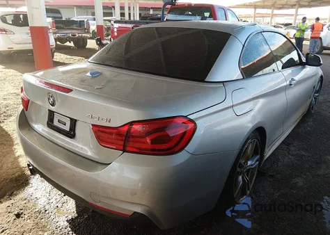 2018 BMW 430I z USA, uszkodzony, nr VIN WBA4Z1C56JEC59150